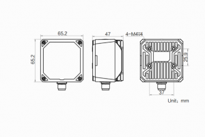 Hikrobot Industrial Code Reader MV-SC3050M-08M-WBN
